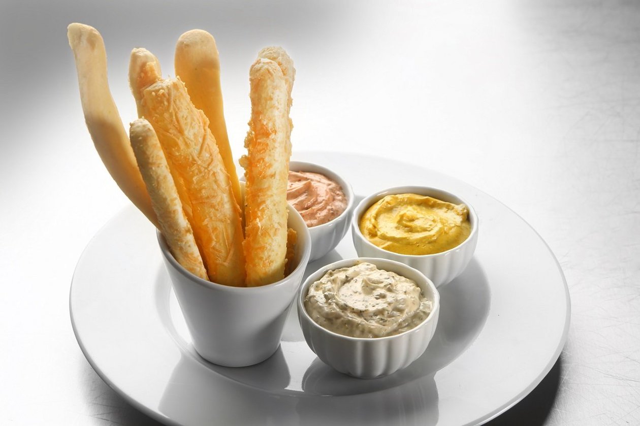 Grissini de parmesão e alecrim – - Receita