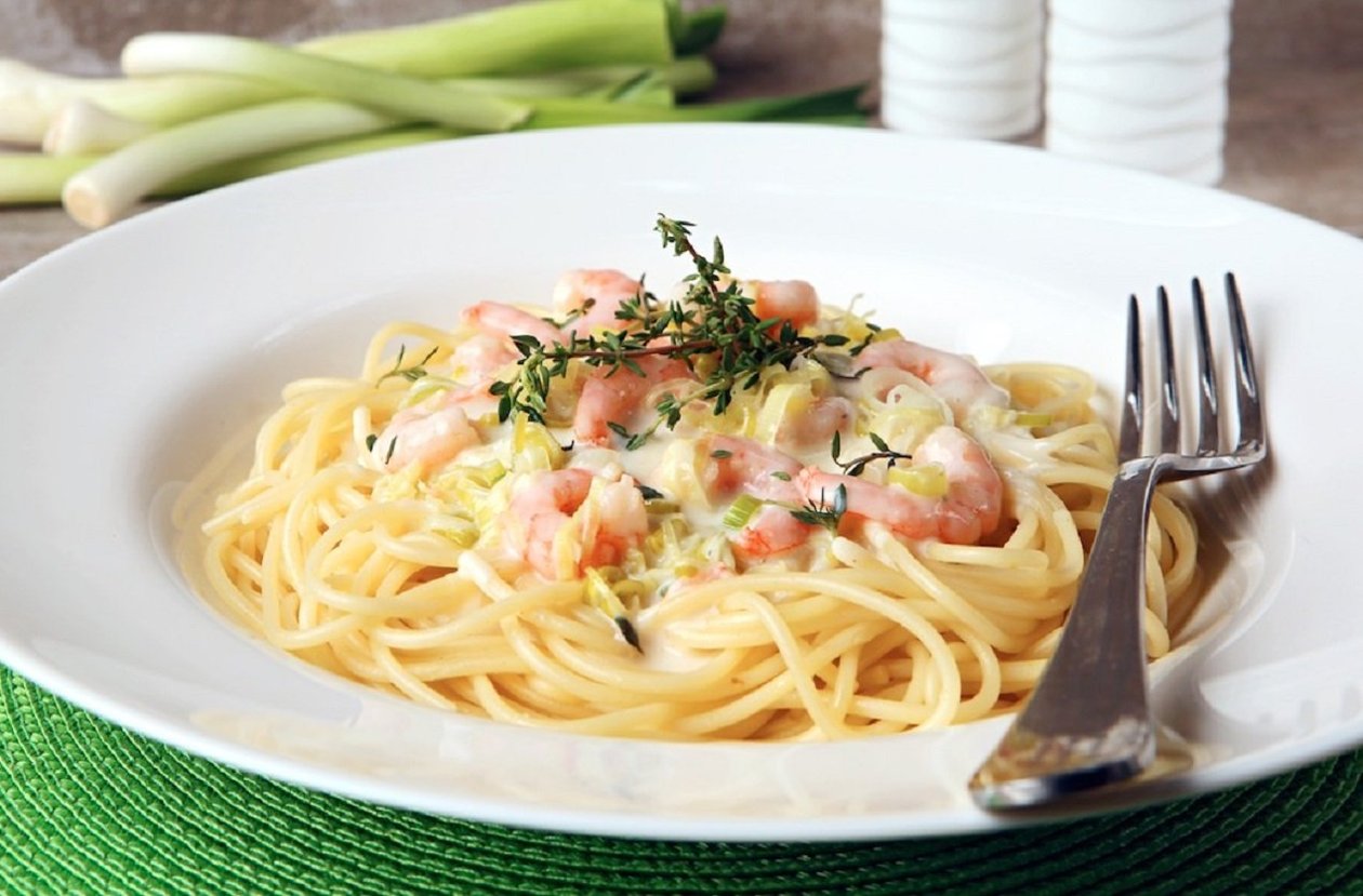 Spaguetti ao molho citrico – - Receita