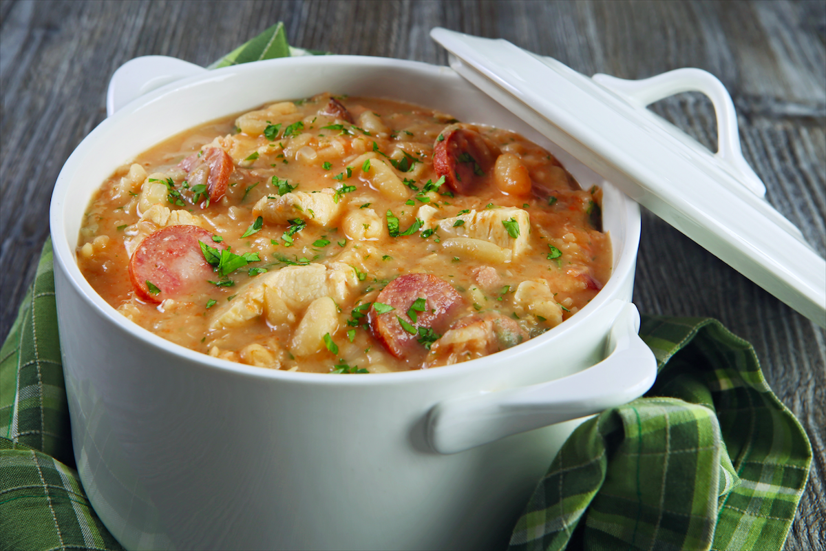 Cassoulet de Frango com Especiarias Cassoulet de Frango com Especiarias
